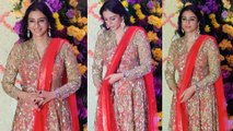 Tabu BEAUTIFUL Look At At Sooraj Barjatya's Son Devaansh Barjatya Wedding Reception