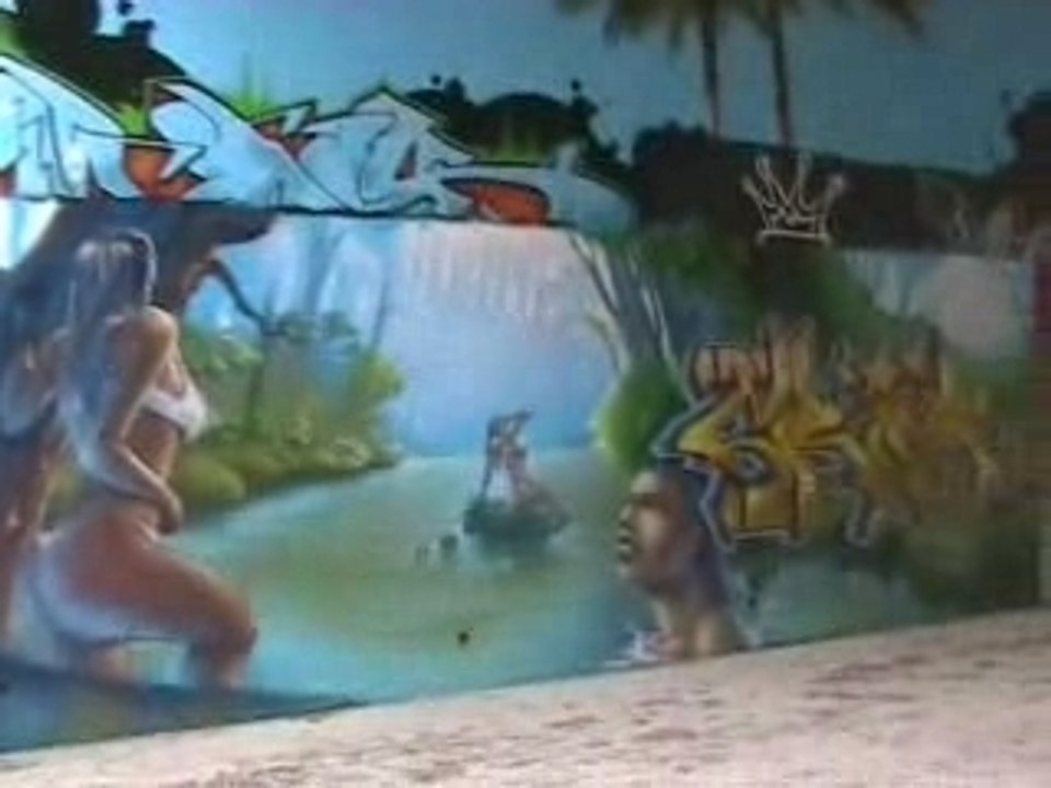 fresque mural