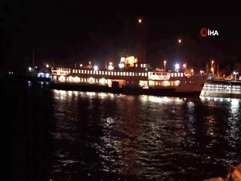 Bostancı-Büyükada vapur seferine lodos engeli