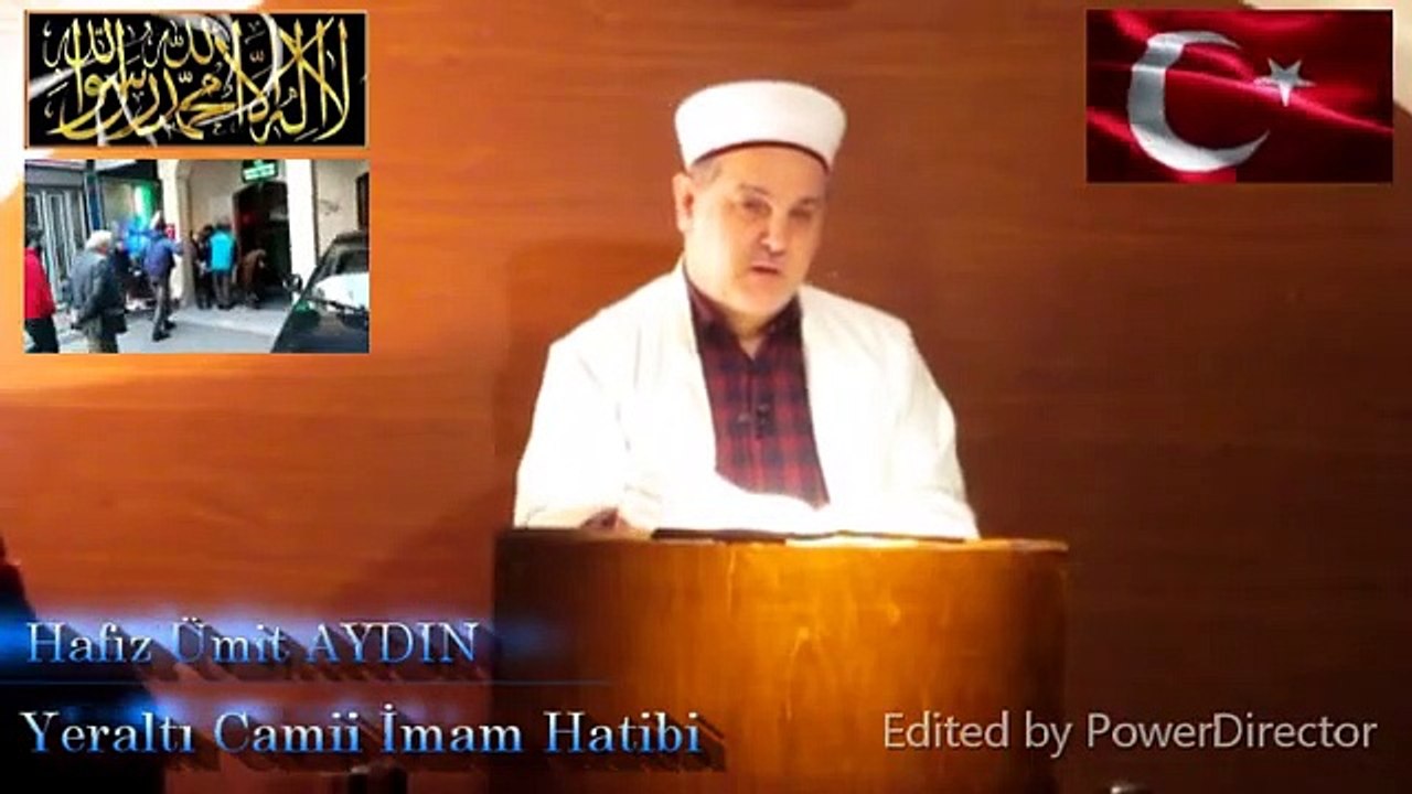 Hafız Ümit AYDIN / " SIKINTILARIMIZA KARŞI TEDBİR " Cuma Vaazı