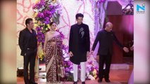 From Salman to Madhuri, celebs at reception of Sooraj Barjatya son