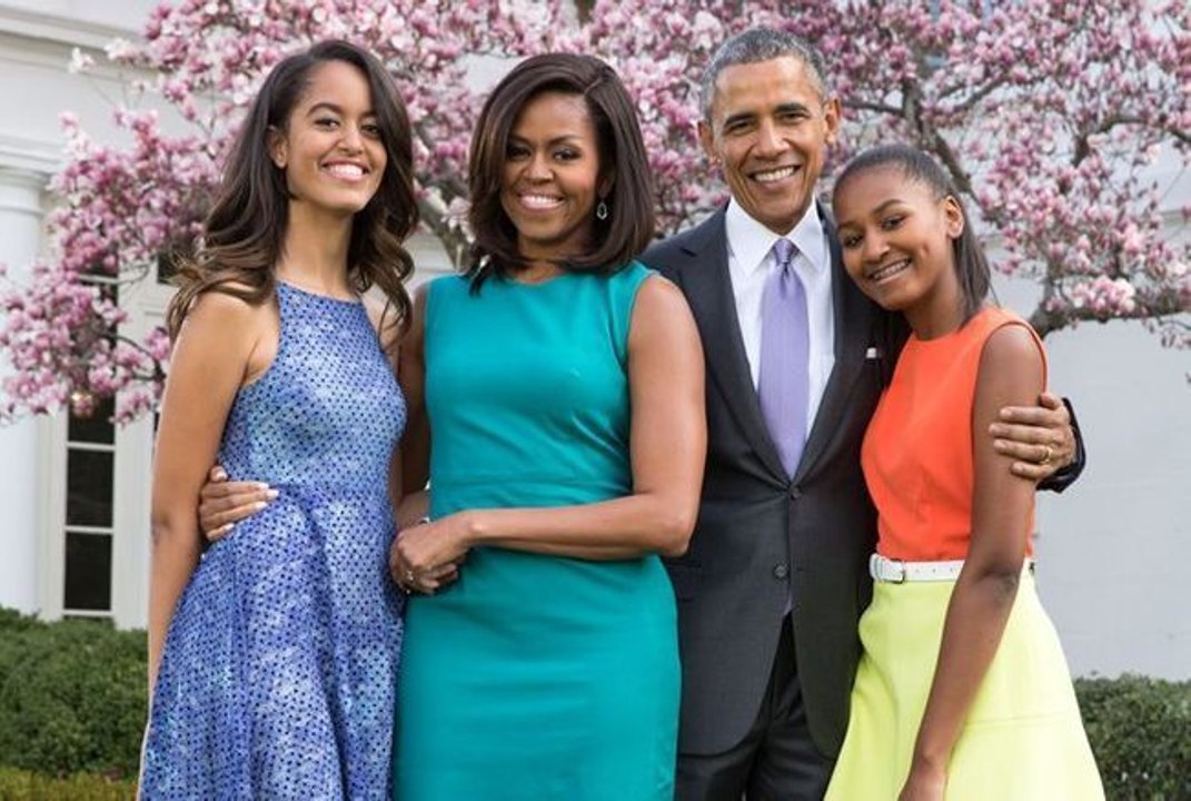 Une récente photo de la famille Obama dévoile la métamorphose des filles de l'ancien Président des USA