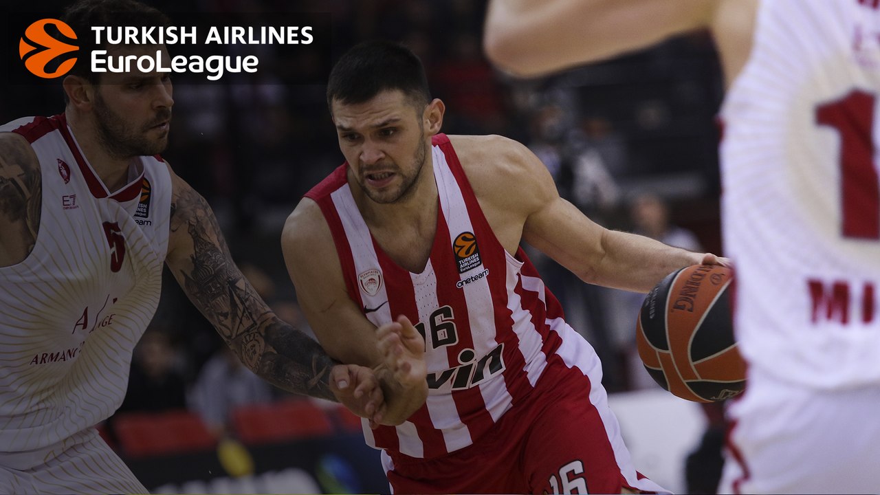 Kostas Papanikolaou highlights vs. AX Armani Exchange Milan