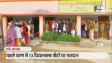 1 बजे तक 46.83% वोटिंग, पलामू में कांग्रेस उम्मीदवार ने बूथ कैप्चरिंग का आरोप लगाया