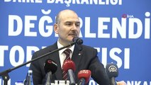 Bakan Soylu: 'ByLock konusunda yaptığımız çalışmalarla, daha önce kullanıcısı tespit edilememiş 25 bin 149 ID'nin kullanıcısı tespit edilmiş, 1387’si kamuda aktif görevde olan 7 bin 694 şahıs belirlenmiş ve ilgili Cumhuriyet Başsavcılıklar