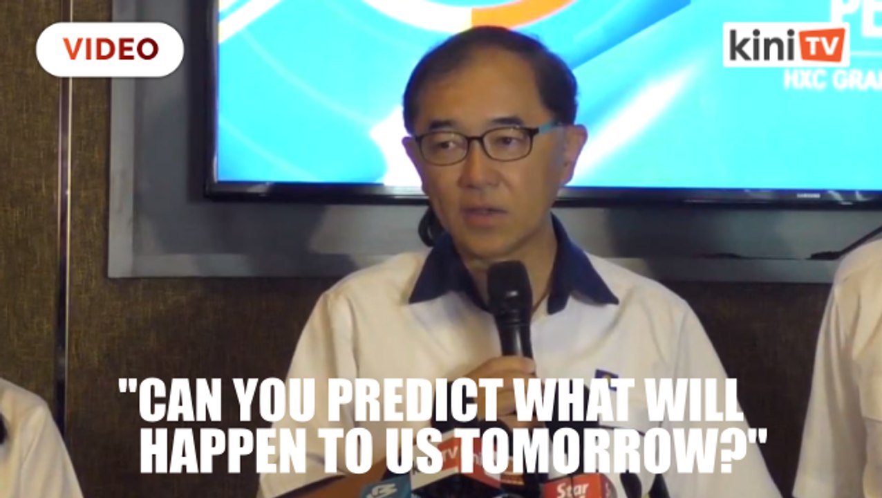 Join Muafakat Nasional? We can't predict what will happen to us, says MCA deputy president