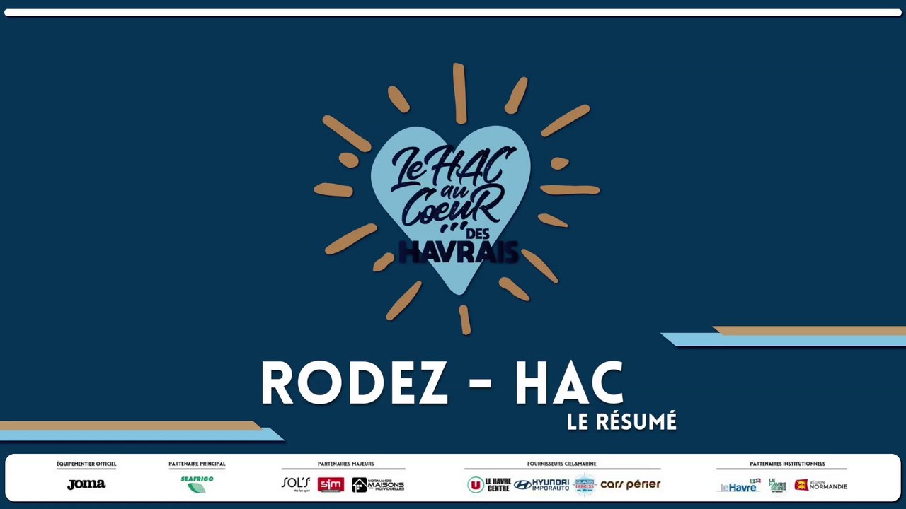Rodez - HAC (1-2) : le résumé du match