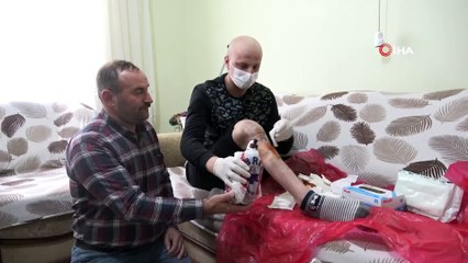 210 bin lira bulamazsa bacağı kesilecek