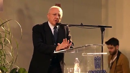 De Luca- A Salvini diciamo che c’è un Sud competitivo con chiunque (29.11.19)