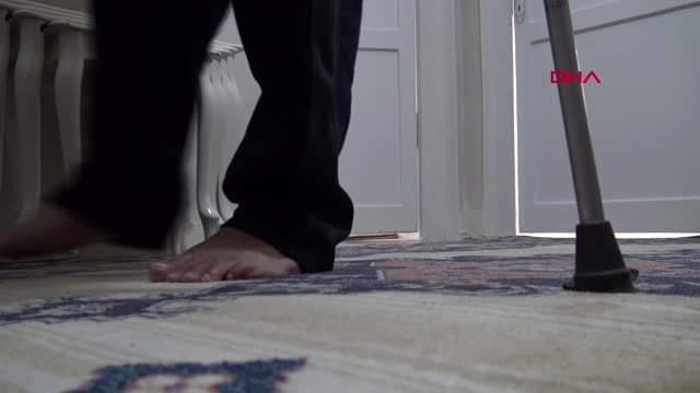 Diyarbakır akülü tekerlekli sandalyesi çalındı, eve mahkum oldu