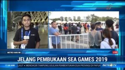 Jelang Pembukaan SEA Games 2019, Masyarakat Mulai Padati Philippine Arena