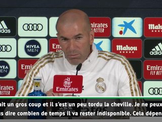 Zidane : " Pas quelque chose de très grave pour Hazard"