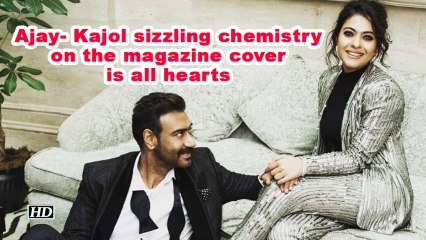Ajay- Kajol sizzling chemistry on the magazine cover is all hearts
