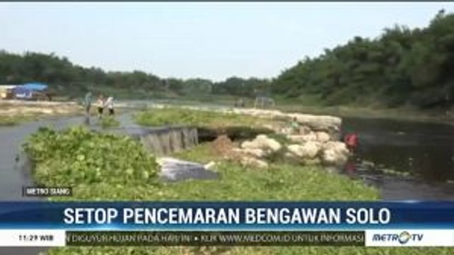 Kondisi Air Bengawan Solo Berangsur Membaik