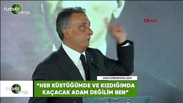 Ahmet Nur Çebi: Her küstüğümde ve kızdığımda kaçacak adam değilim ben