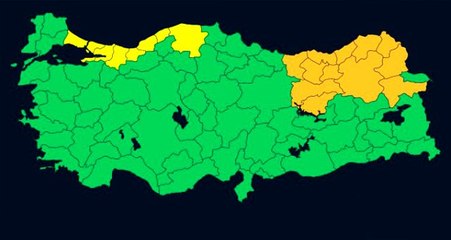 Meteoroloji, İstanbul dahil 7 kent için 'sarı alarm' verdi: Şiddetli yağış bekleniyor