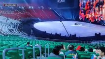 Scenes from the Philippine Arena before the start of 2019 SEA Games opening