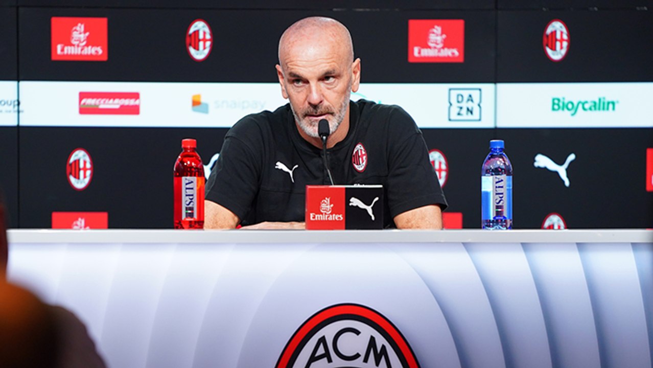 Pioli: "Dobbiamo avere il fuoco dentro"
