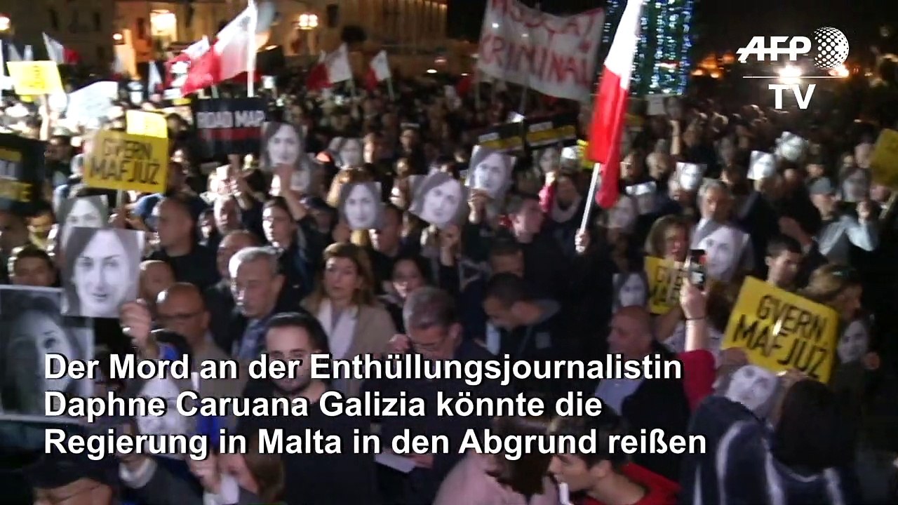 Mord an journalistin: regierung in malta am abgrund