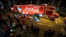 Coca-Cola truck in Whiteley