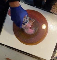 10 Color Tree Ring Pour