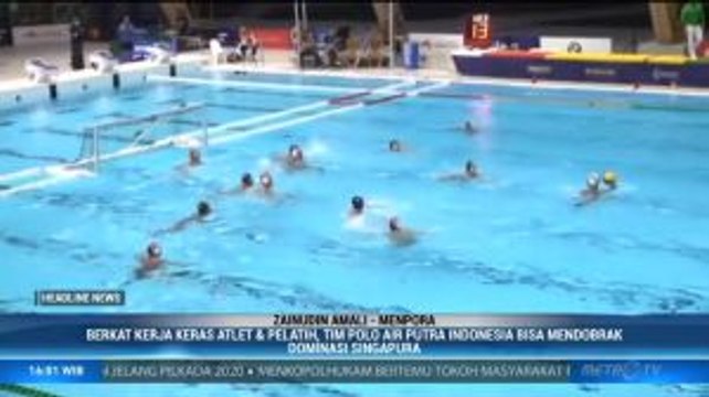 Menpora Harap Emas Polo Air Putra Motivasi Cabor Lain