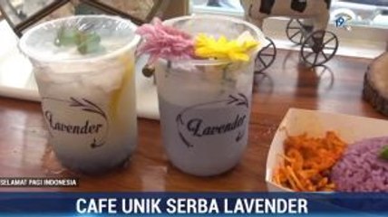 Mengunjungi Kafe Unik Serba Lavender di Medan