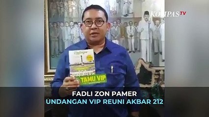Fadli Zon Pamer Undangan VIP Reuni Akbar 212