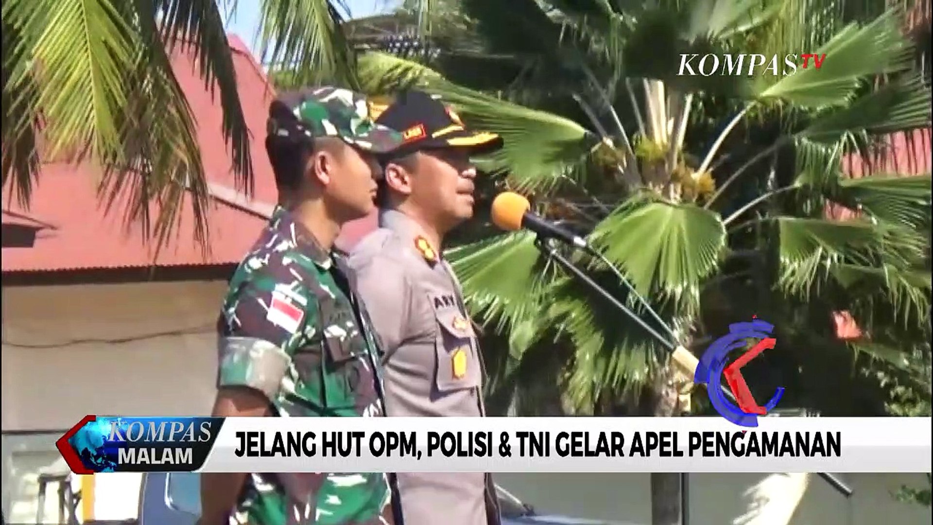 ⁣TNI AL Gelar Apel Pengamanan Jelang HUT OPM