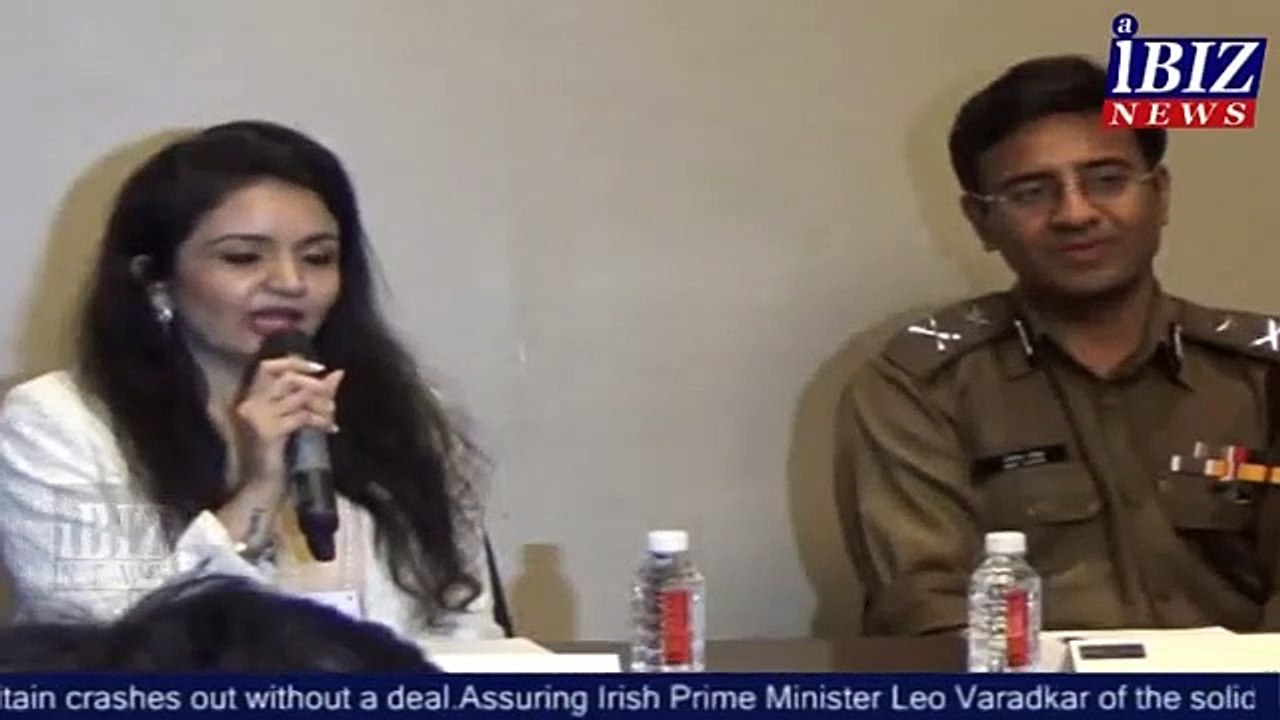 Celeb super cop, Amit Lodha at FICCI FLO YOUNG hyderabad I AIBIZ NEWS
