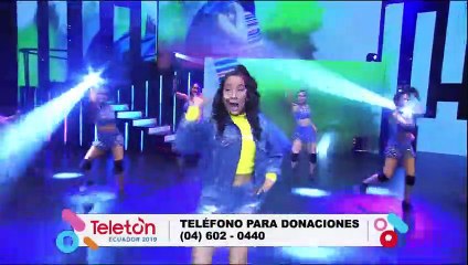 Presentación de Zylef en la Teletón Ecuador