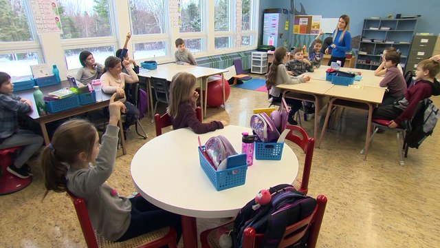 La bonne nouvelle CIMT | Un vélo-pupitre à l'école primaire de Saint-Épiphane