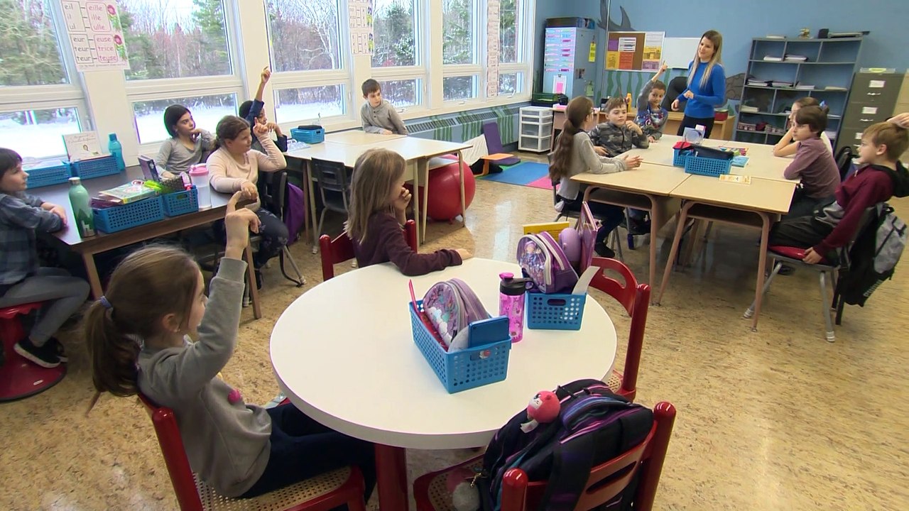 La bonne nouvelle CIMT | Un vélo-pupitre à l'école primaire de Saint-Épiphane
