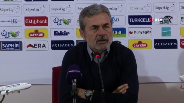 Konyaspor Teknik Direktörü Aykut Kocaman'dan Maç Sonu Açıklaması iha
