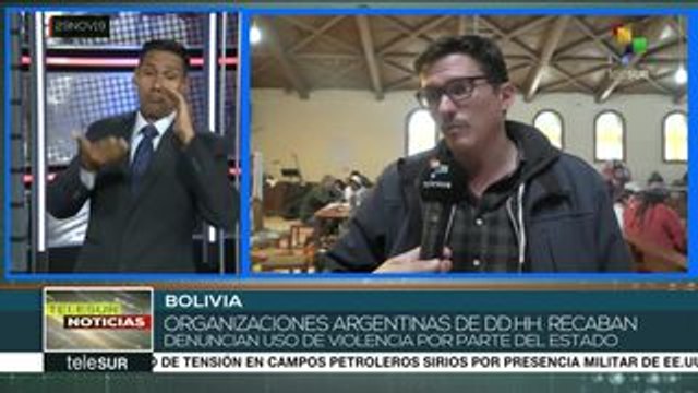 Delegación argentina en Bolivia registra violaciones a DD.HH.