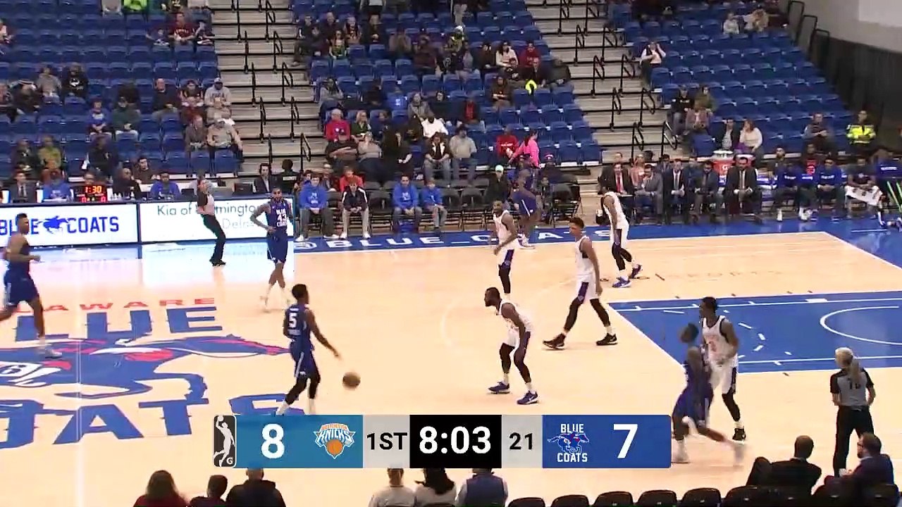 Doral Moore Posts 12 points & 12 rebounds vs. Westchester Knicks