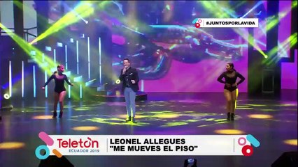 Presentación de Leonel Allegues en la Teletón Ecuador