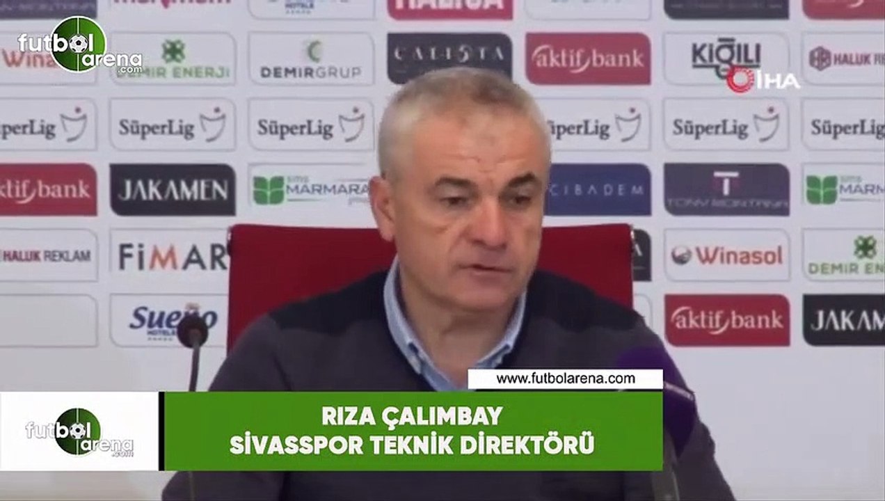 Rıza Çalımbay: "Disiplin içindeyiz"