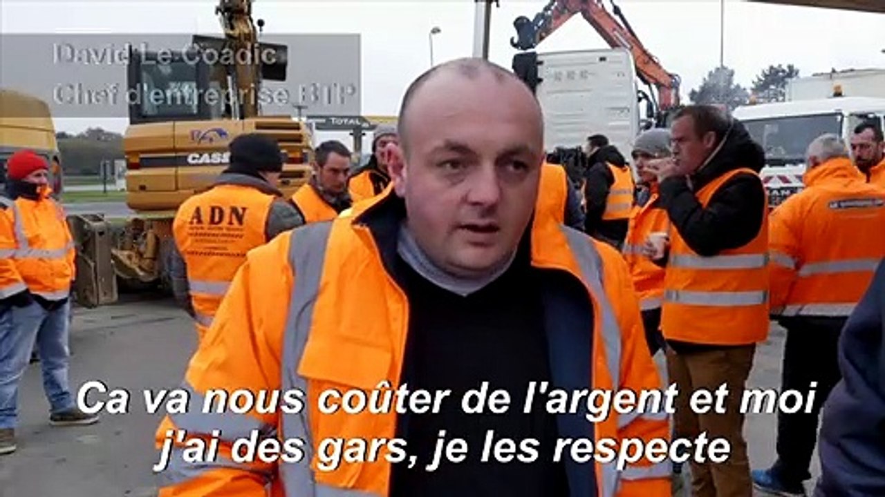 Poursuite des blocage des dépôts pétroliers en Bretagne