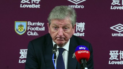 Burnley 0, Crystal Palace 2: Roy Hodgson post match reaction