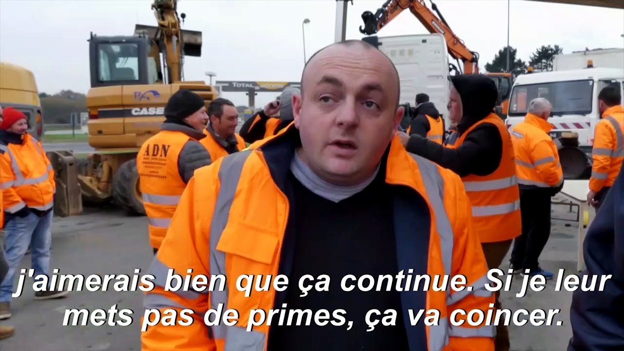 Poursuite des blocage des dépôts pétroliers en Bretagne