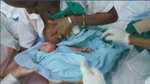 Imágenes de doctora amamantando a una bebé abandonada conmueven a los cubanos