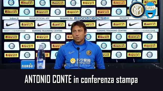 VERSO INTER-SPAL: CONFERENZA STAMPA di ANTONIO CONTE - INTEGRALE