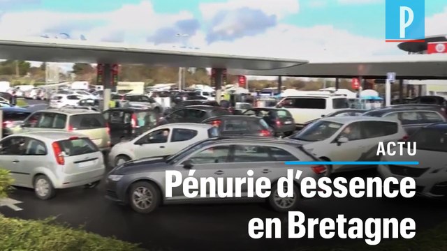 Blocage des dépôts pétroliers : une station sur deux à sec en Bretagne