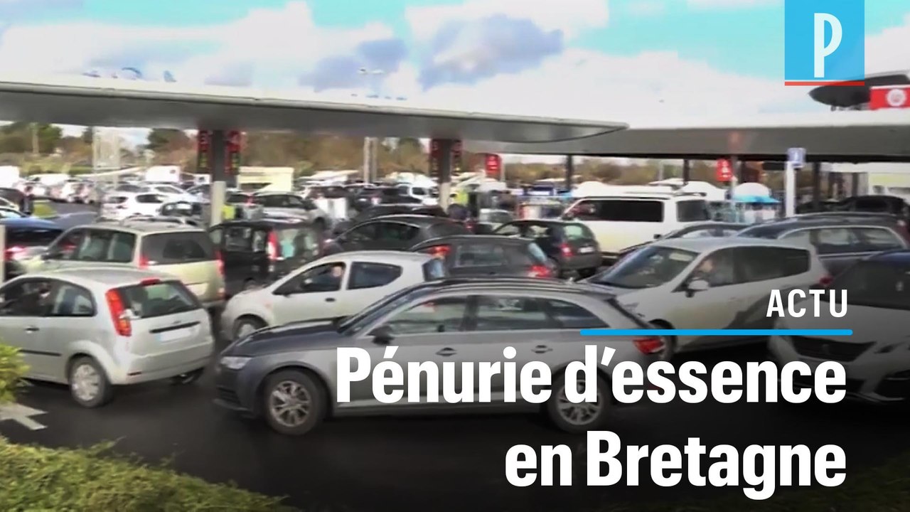 Blocage des dépôts pétroliers : une station sur deux à sec en Bretagne