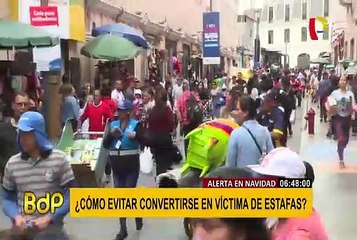 Delincuencia en fiestas: protéjase durante sus compras con estos consejos