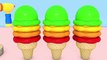 Learn Colors and Numbers For Kid With Colorful Rainbow Macaron Children Nursery Rhymes