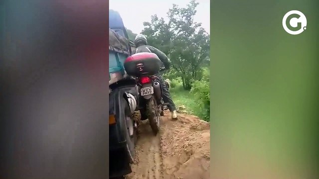 Rodovia interditada da Serra da Aliança está ainda mais perigosa após chuva no Sul do ES