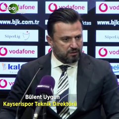 Bülent Uygun: "Küçük düşünecek değilim hedefim Şampiyonlar Ligi kupası"
