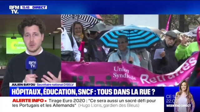 Julien Bayou, nouveau secrétaire nationale d'EELV: Nous serons dans la rue le 5 décembre